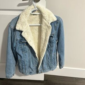 Jean Jack with fur on the inside